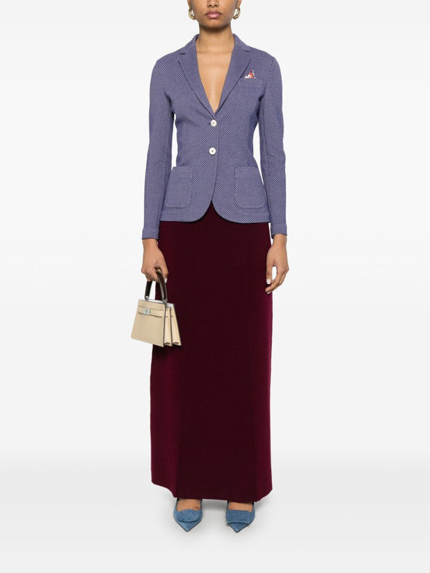 Circolo 1901 Sngle Breasted Jacket In Blue