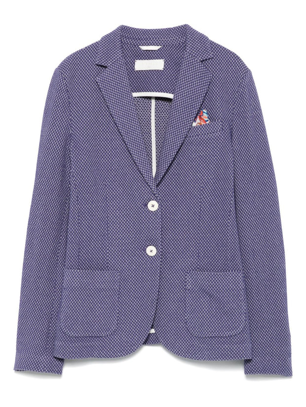 Circolo 1901 Sngle Breasted Jacket In Blue