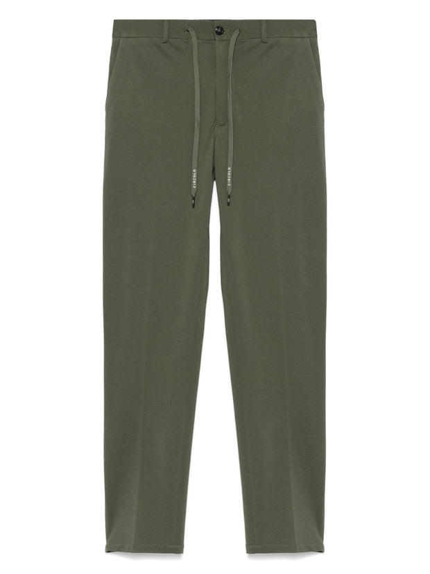 Circolo 1901 Trousers In Green
