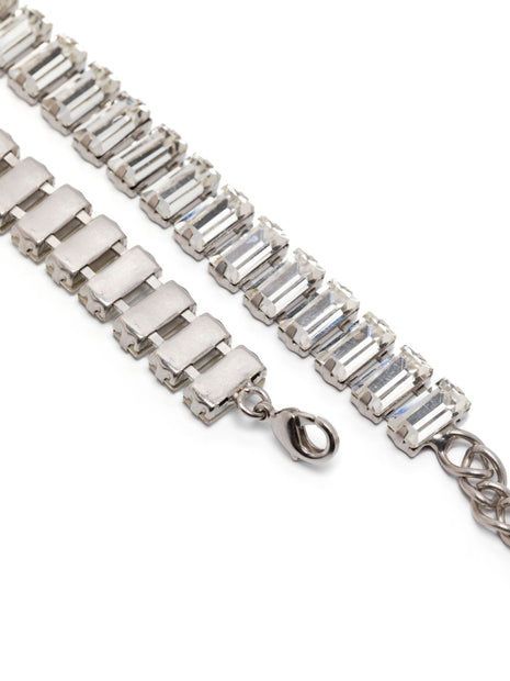 Forte Forte Crystal Necklace In Silver