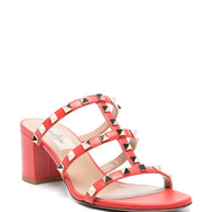 Valentino Garavani Rockstud Sandals - Orange