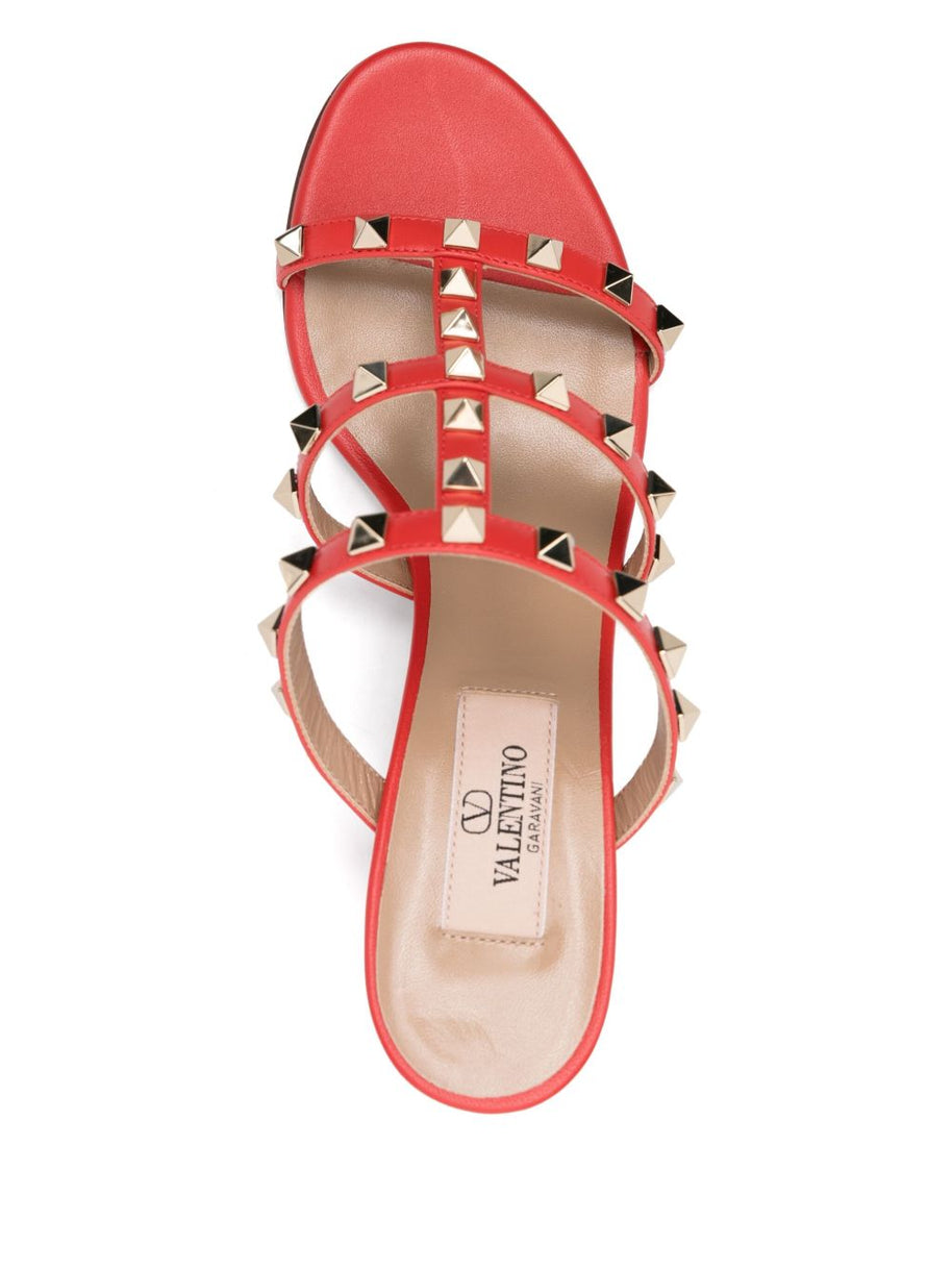Valentino Garavani Rockstud Sandals - Orange