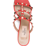 Valentino Garavani Rockstud Sandals - Orange