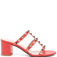 Valentino Garavani Rockstud Sandals - Orange