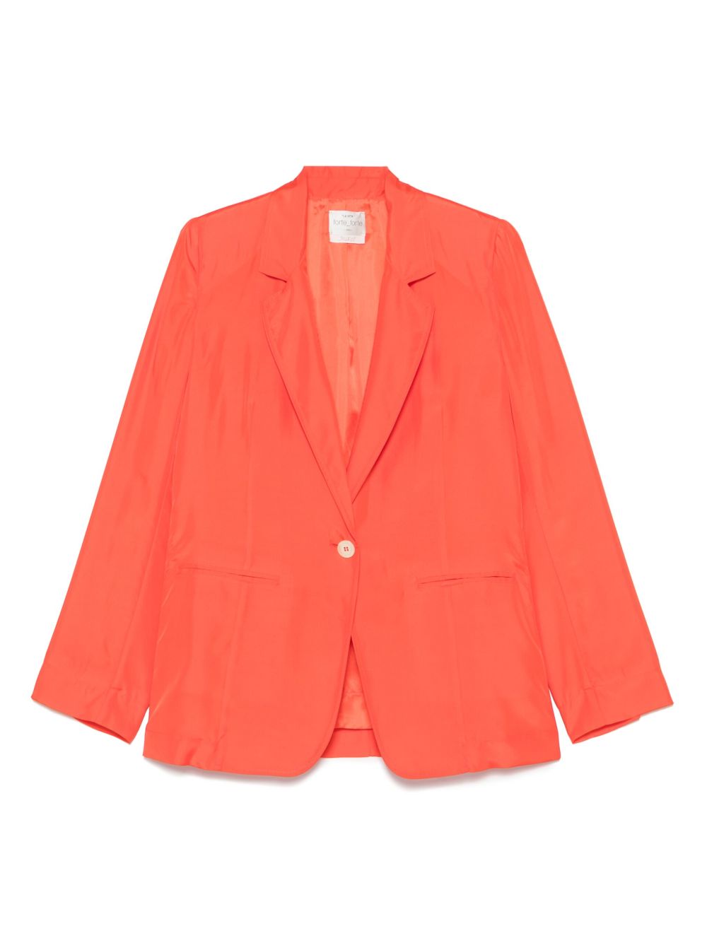 Forte Forte Single Breasted Jacket In Red