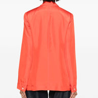 Forte Forte Single Breasted Jacket In Red