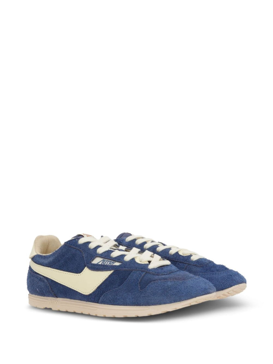 Autry Windspin In Suede & Leather