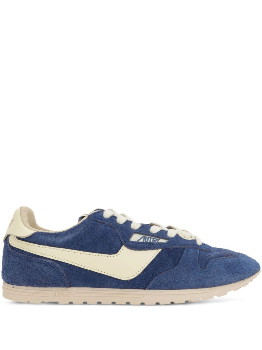 Autry Windspin In Suede & Leather