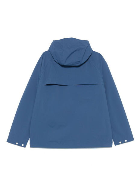 PS By Paul Smith Hooded Jacket In Blue