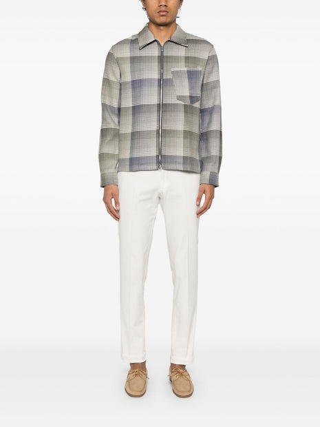 PS By Paul Smith Plaid Shirt In Beige