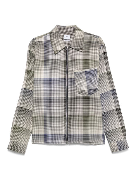 PS By Paul Smith Plaid Shirt In Beige