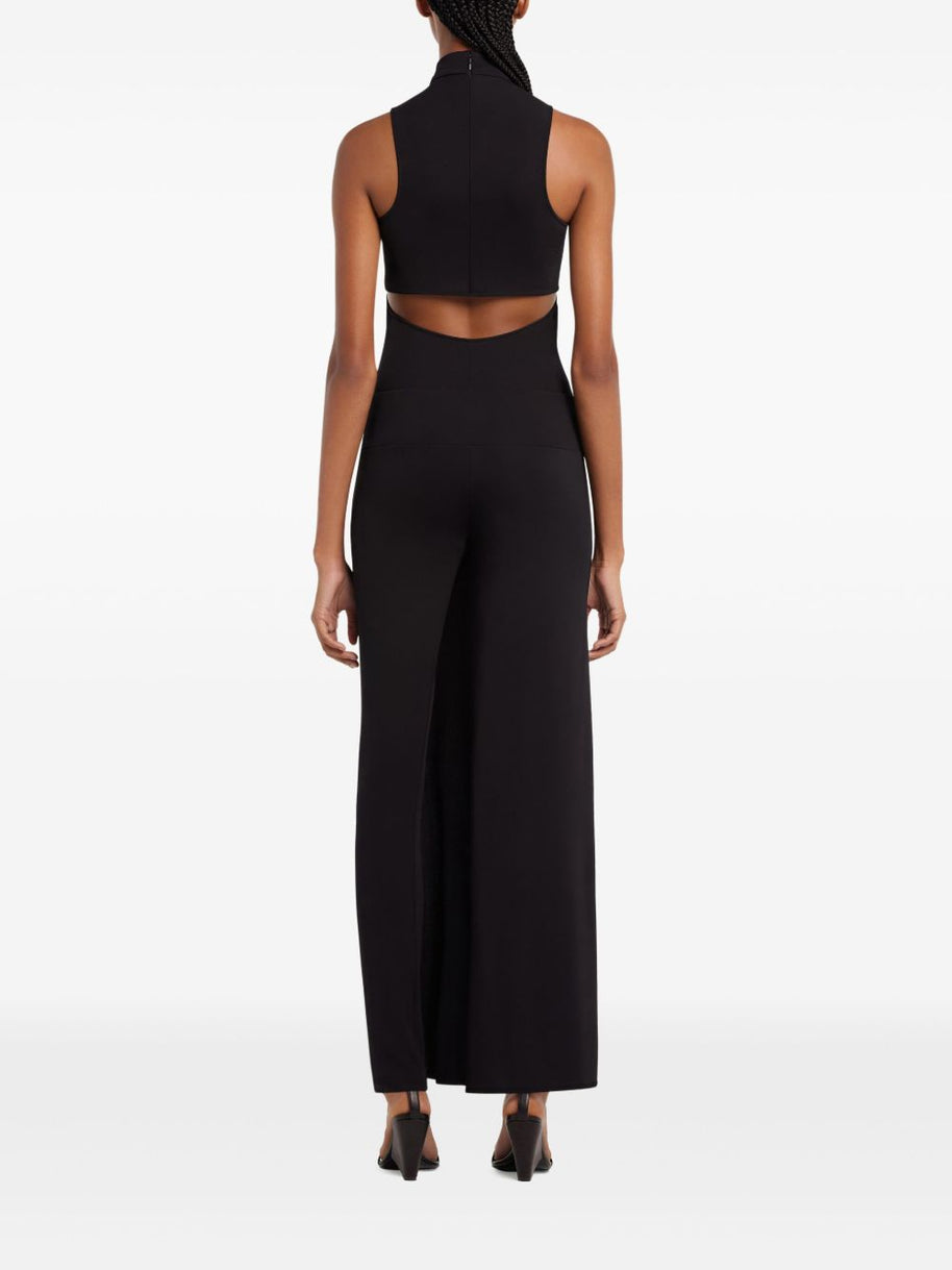 Courreges Infinity Jersey Pants In Black