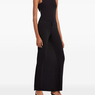 Courreges Infinity Jersey Pants In Black