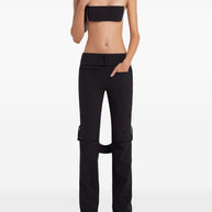 Courreges Illusion Top In Black