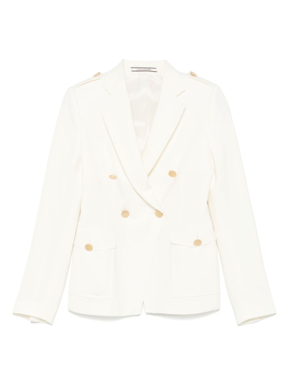Tagliatore J-Darlene Double Breasted Jacket In White