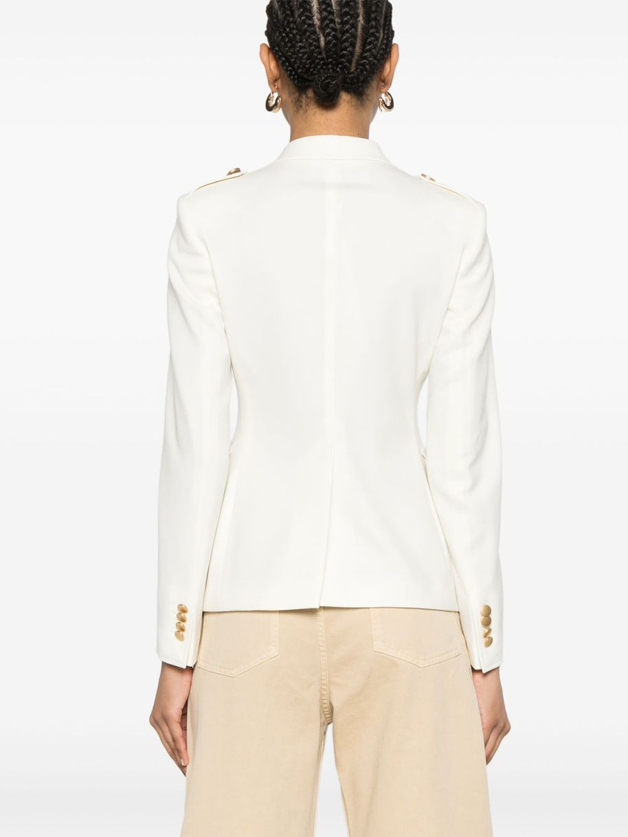 Tagliatore J-Darlene Double Breasted Jacket In White