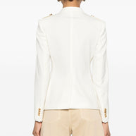 Tagliatore J-Darlene Double Breasted Jacket In White