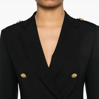 Tagliatore J-Darlene Wool Double Breasted Jacket In Black