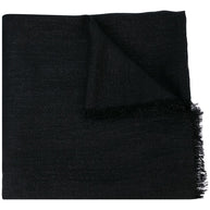 Brunello Cucinelli Silk And Cashmere Sparkling Scarf - Black