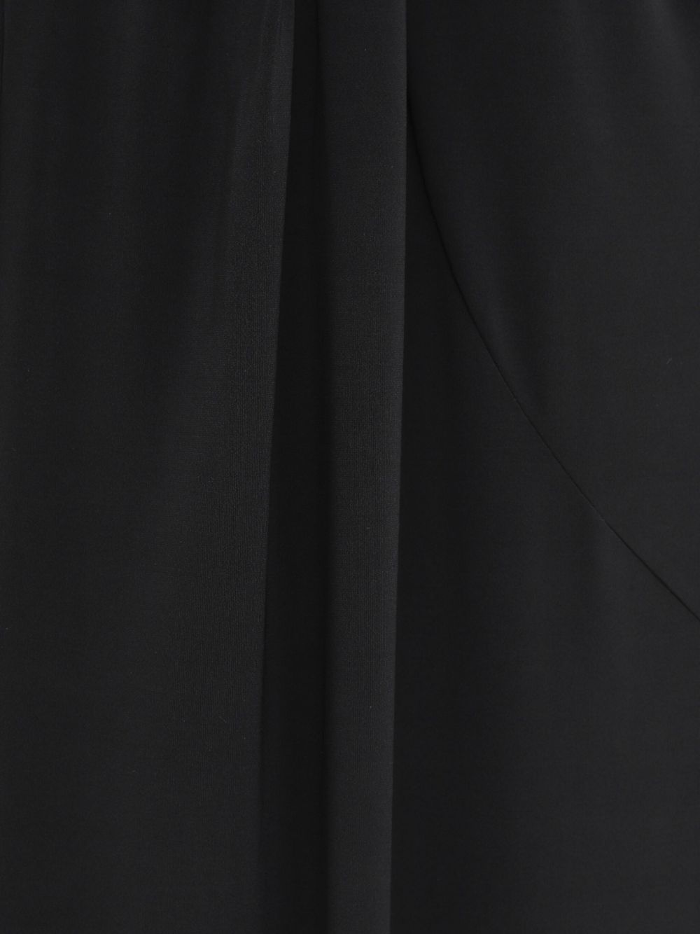 JACQUEMUS Peplo Maxi Skirt In Black