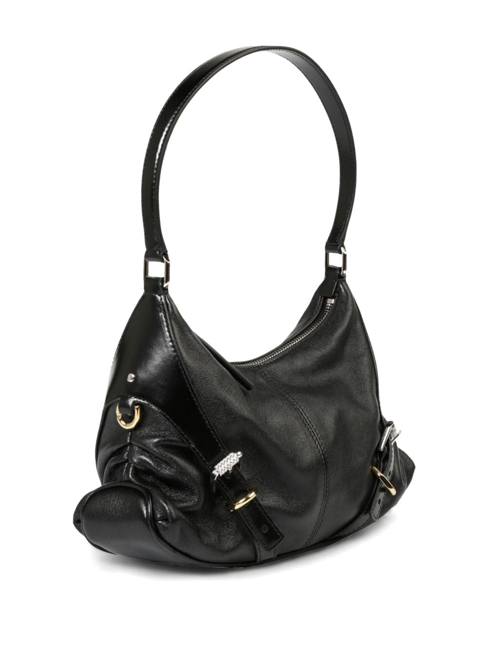 Givenchy Voyou Shoulder Bag In Black