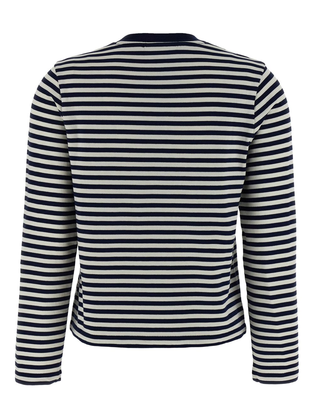 MAISON KITSUNE' Striped T-shirt In Blue