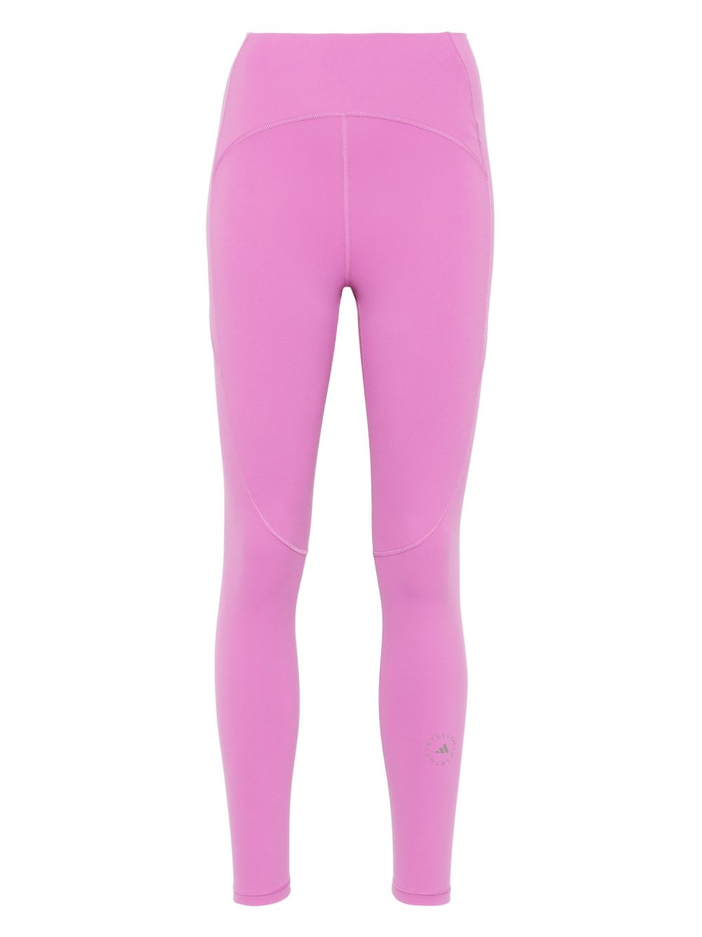 Adidas By Stella McCartney Logo Leggings In Purple