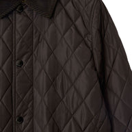 Burberry Quilted Jacket In Brown