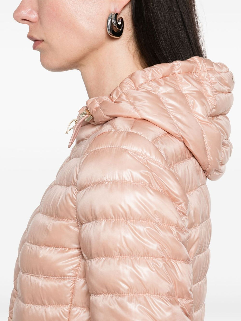 Herno Short Down Jacket In Pink