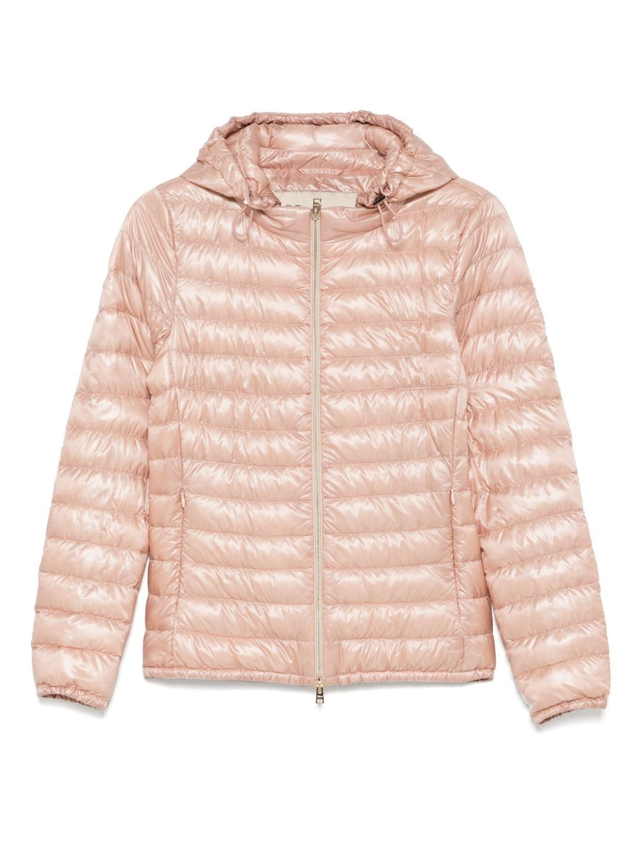 Herno Short Down Jacket In Pink