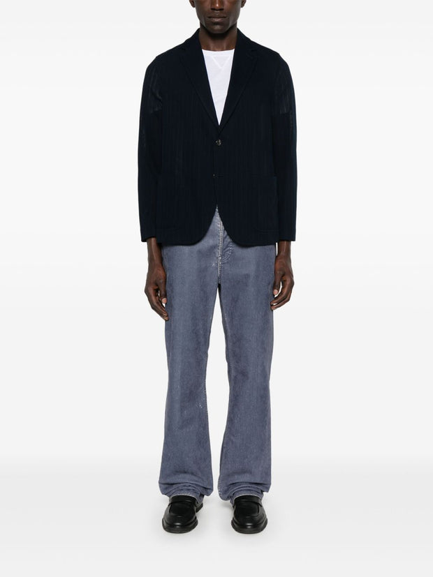 Circolo 1901 Double Breasted Jacket In Blue