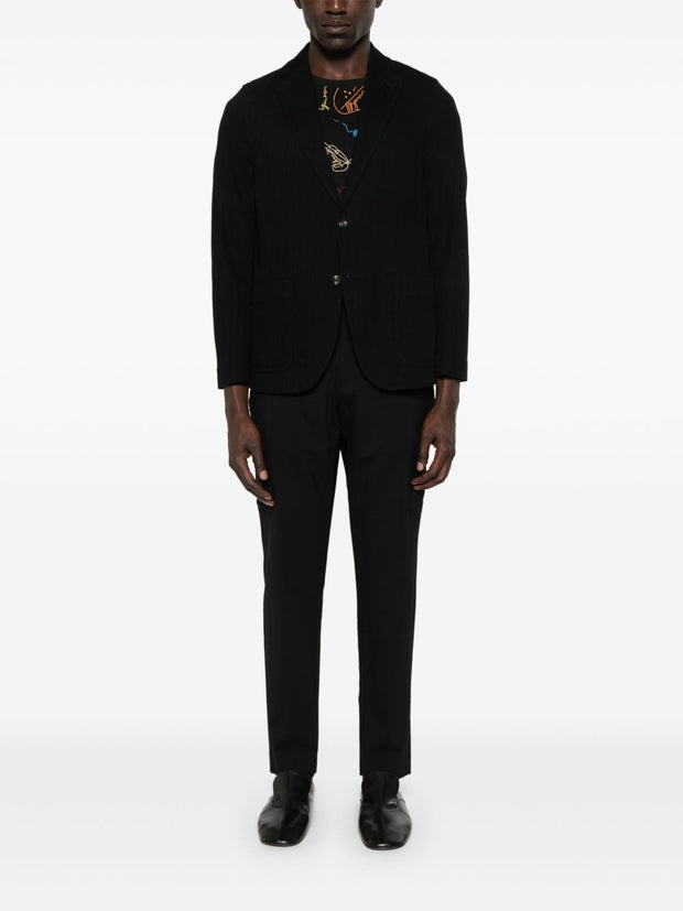 Circolo 1901 Single Breasted Jacket In Black