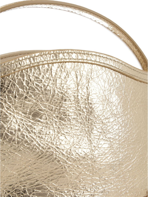 Givenchy Voyou Nano Leather Shoulder Bag - Golden