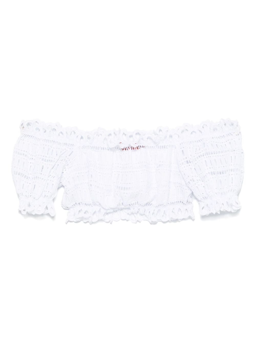 Ermanno Scervino Off-shoulder Lace-detail Top