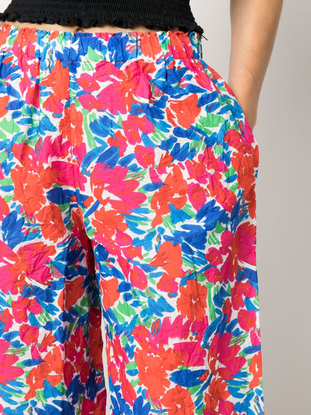 Daniela Gregis Wide Leg Trousers In Blue