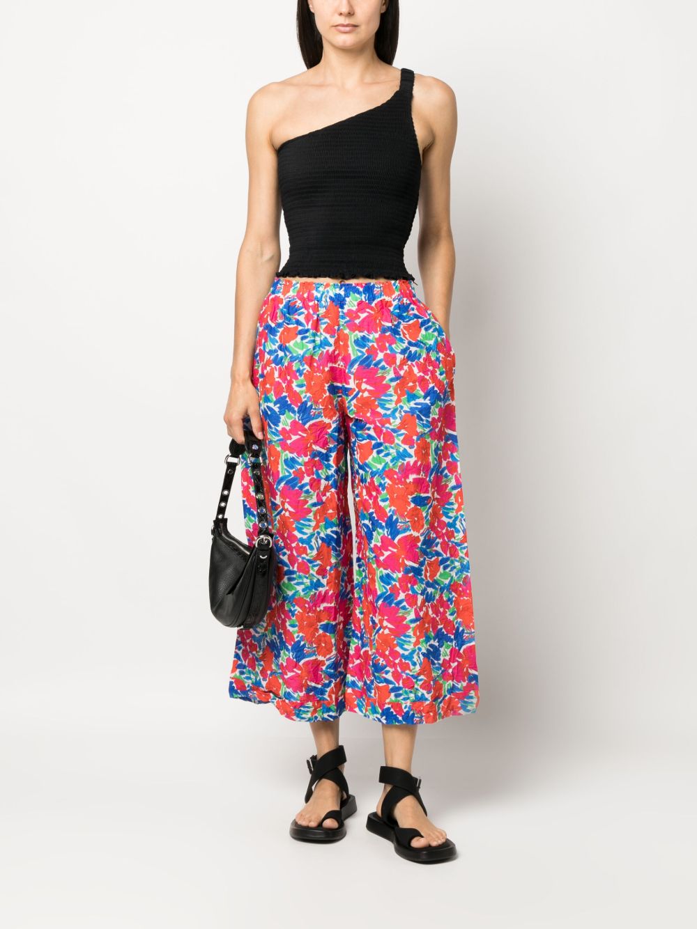 Daniela Gregis Wide Leg Trousers In Blue