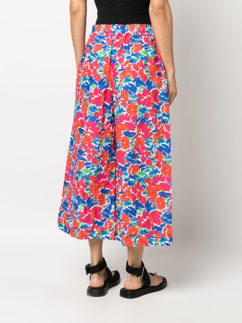 Daniela Gregis Wide Leg Trousers In Blue
