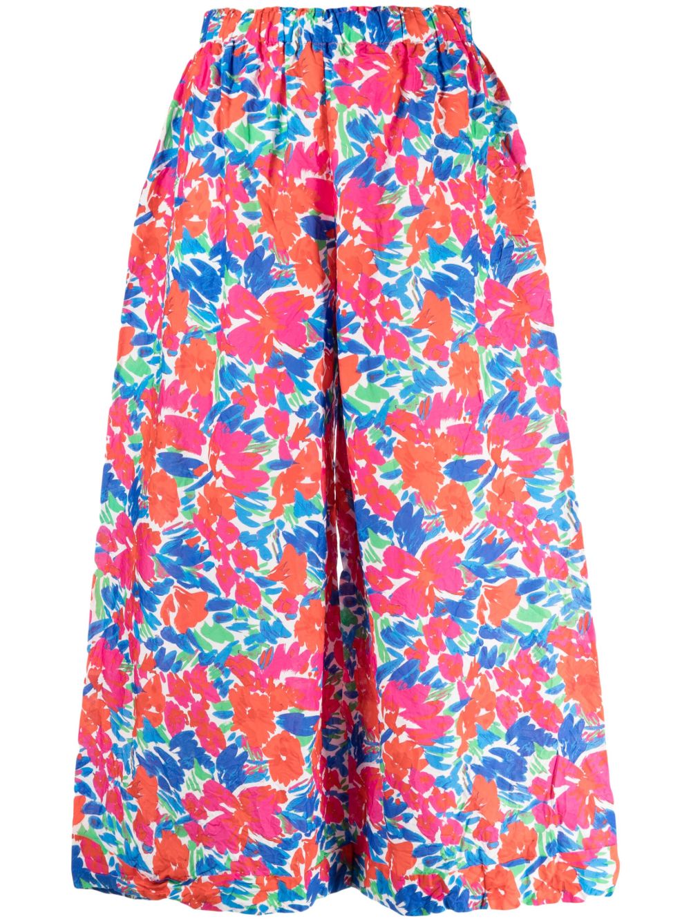 Daniela Gregis Wide Leg Trousers In Blue