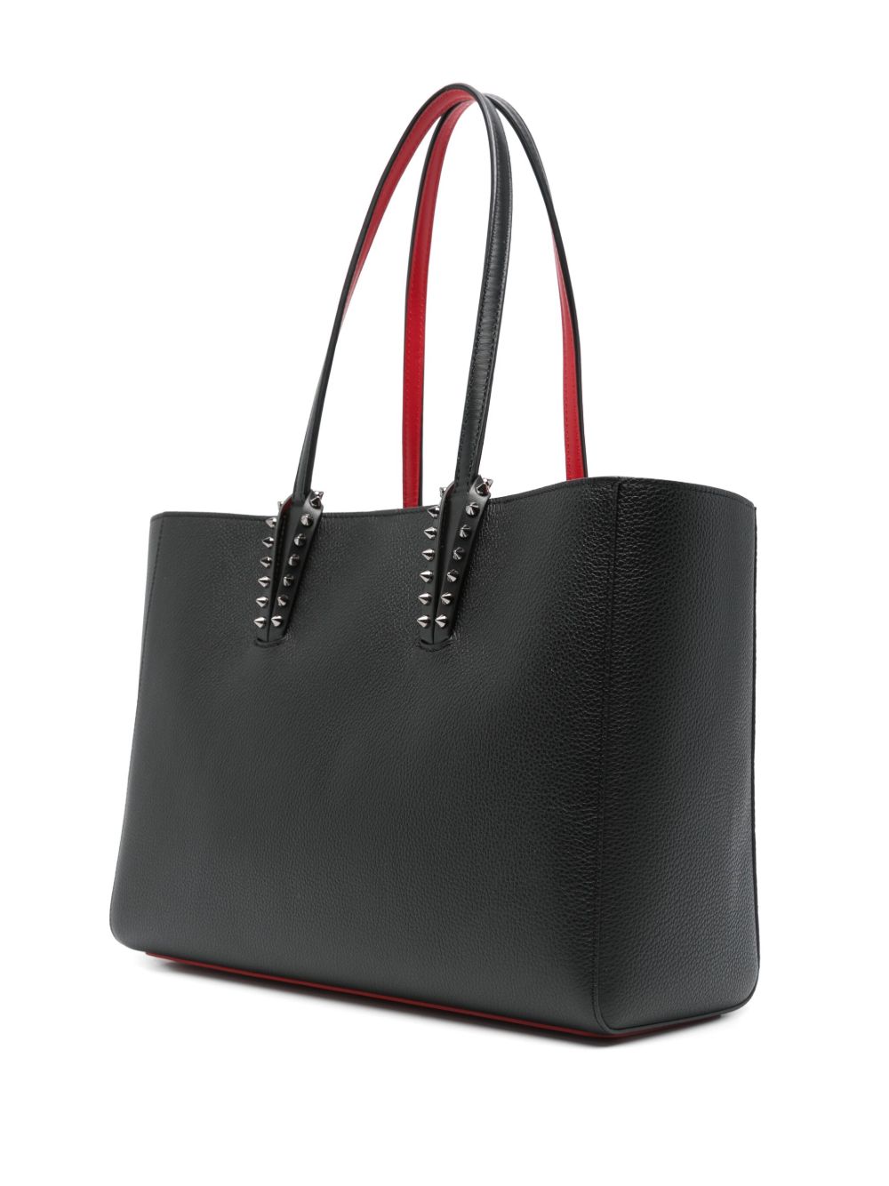 Christian Louboutin Cabata Small Tote Bag In Black