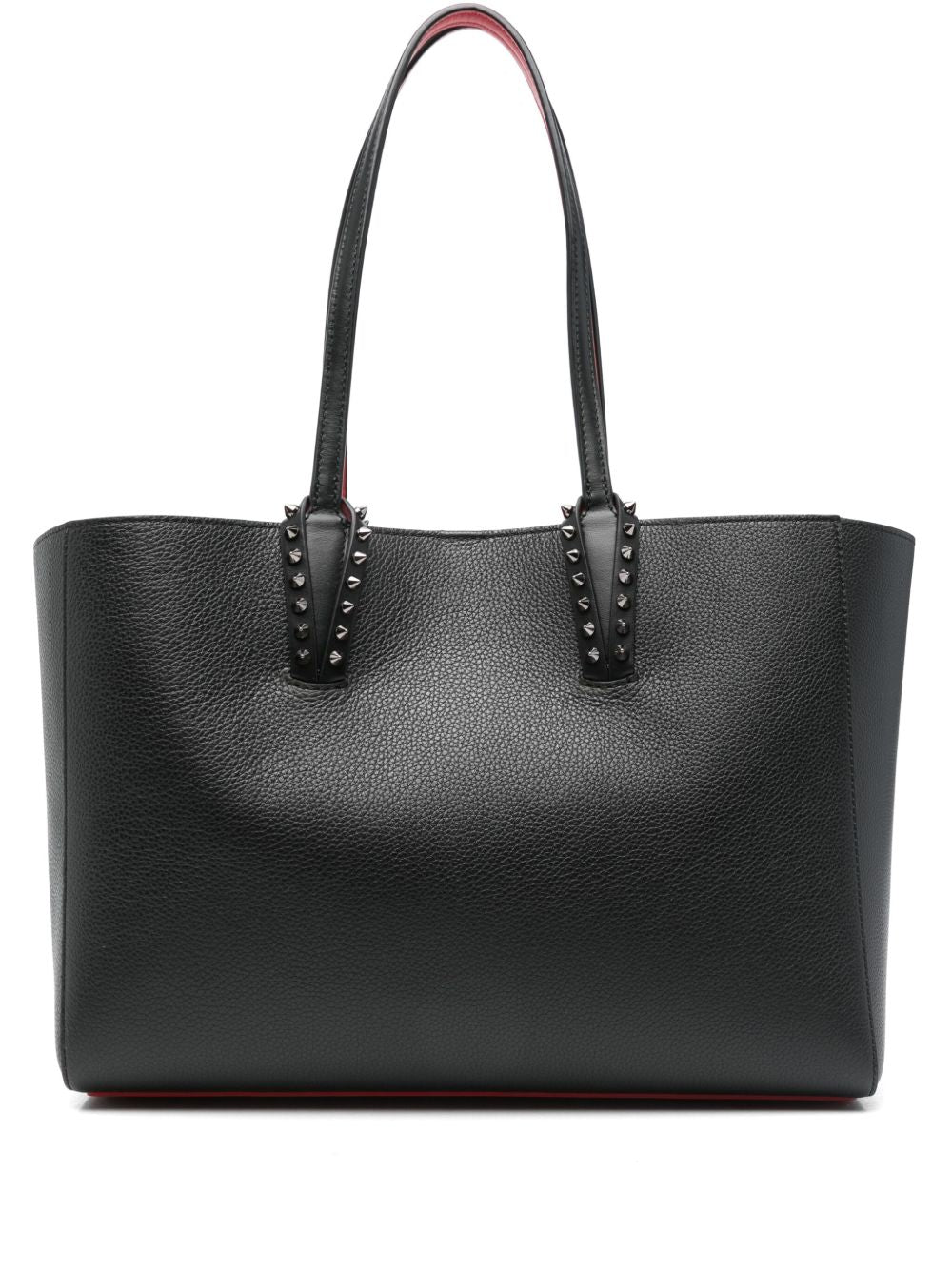 Christian Louboutin Cabata Small Tote Bag In Black