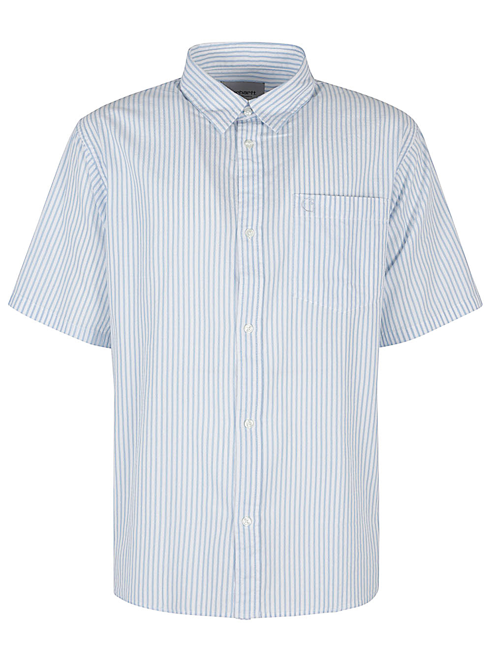 CARHARTT WIP MAIN Striped Cotton Shirt In White