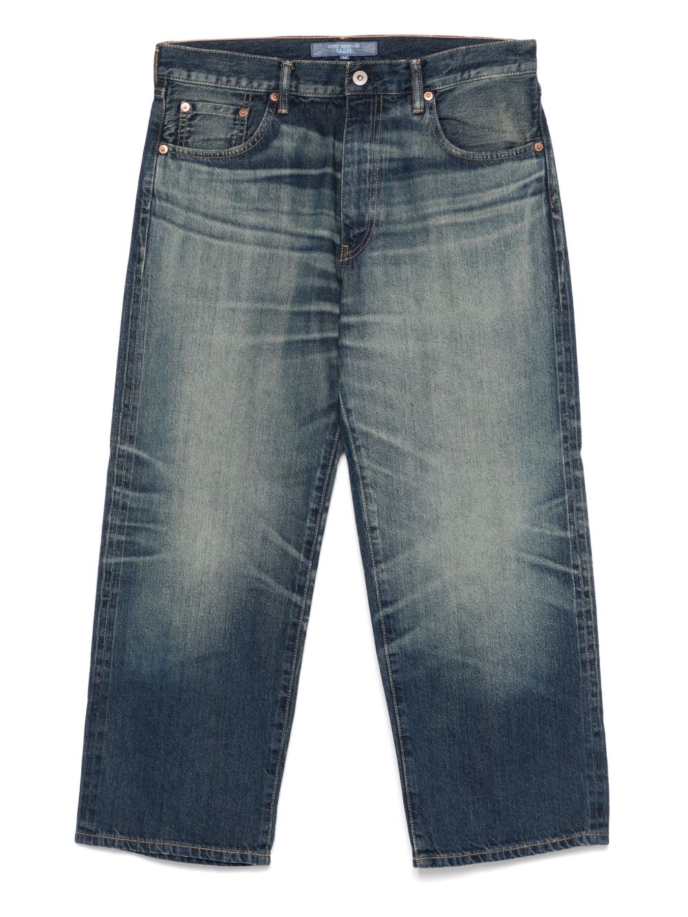 Junya Watanabe Cropped Jeans In Blue