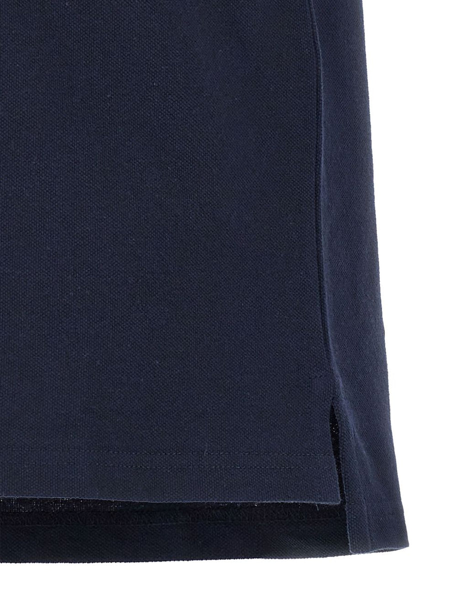 Saint Laurent Polo Shirt In Blue