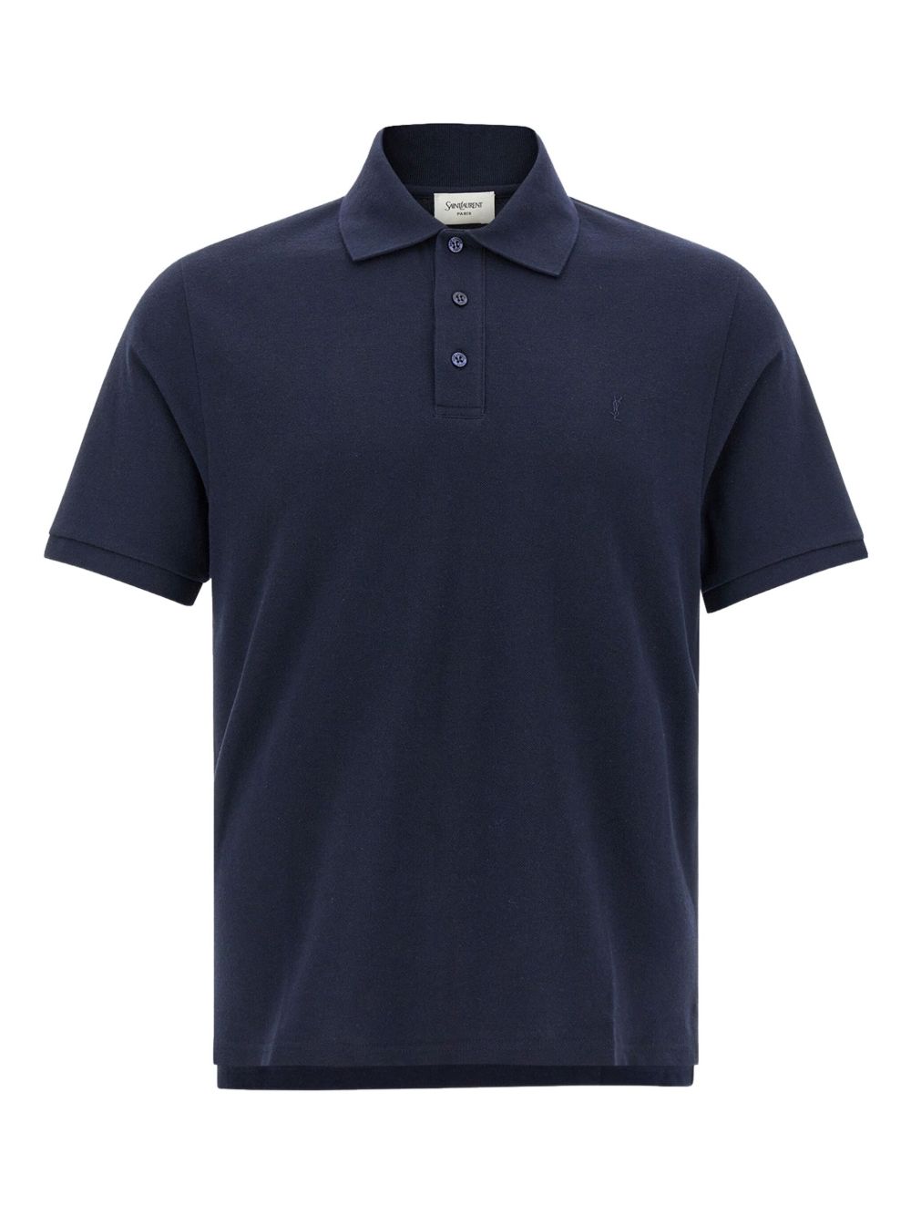Saint Laurent Polo Shirt In Blue