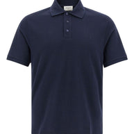 Saint Laurent Polo Shirt In Blue