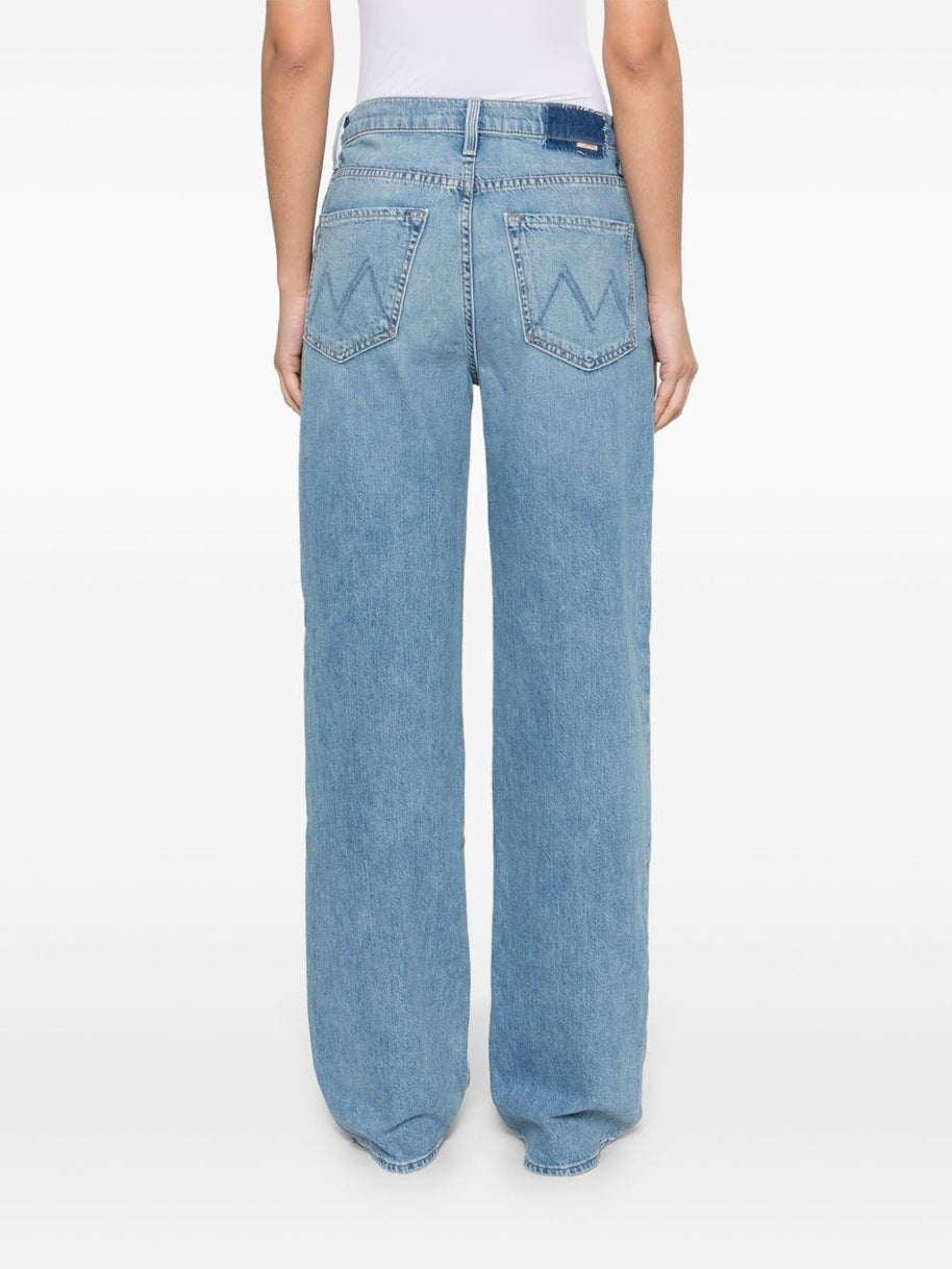 Mother The Dodger Sneak Jeans Clear Blue