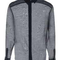 Saint Laurent Sheer Shirt in Blue