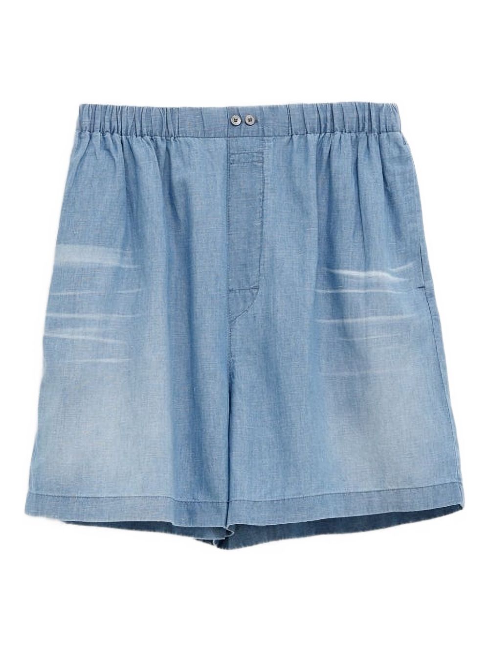 Acne Studios Pull-on Shorts In Blue