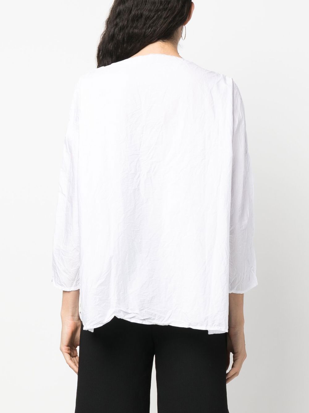 Daniela Gregis Washed Monday Top In White