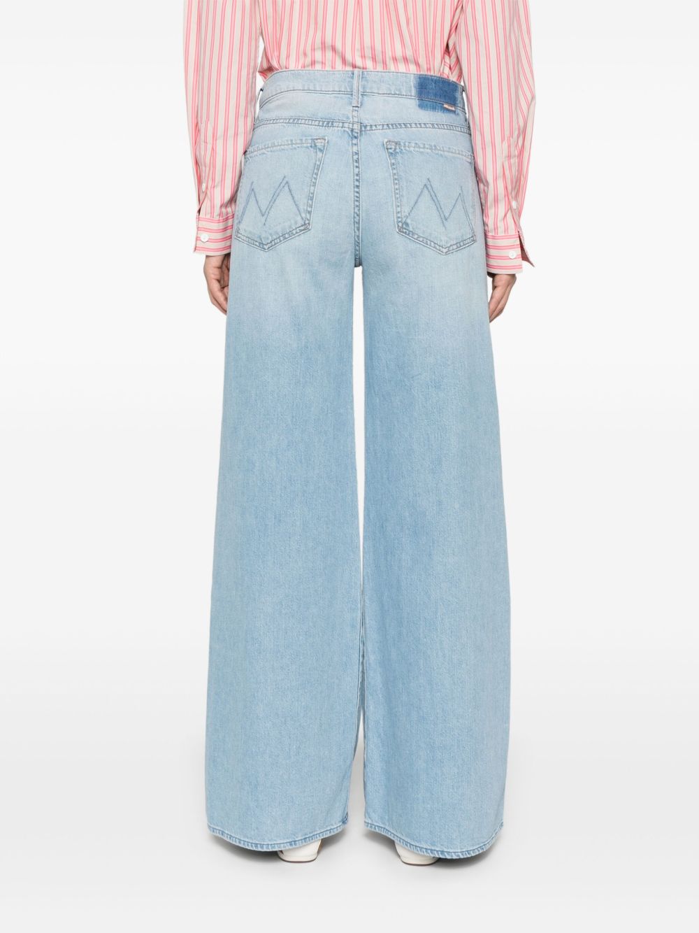 Mother Jeans The Undercover Jeans In Clear Blue